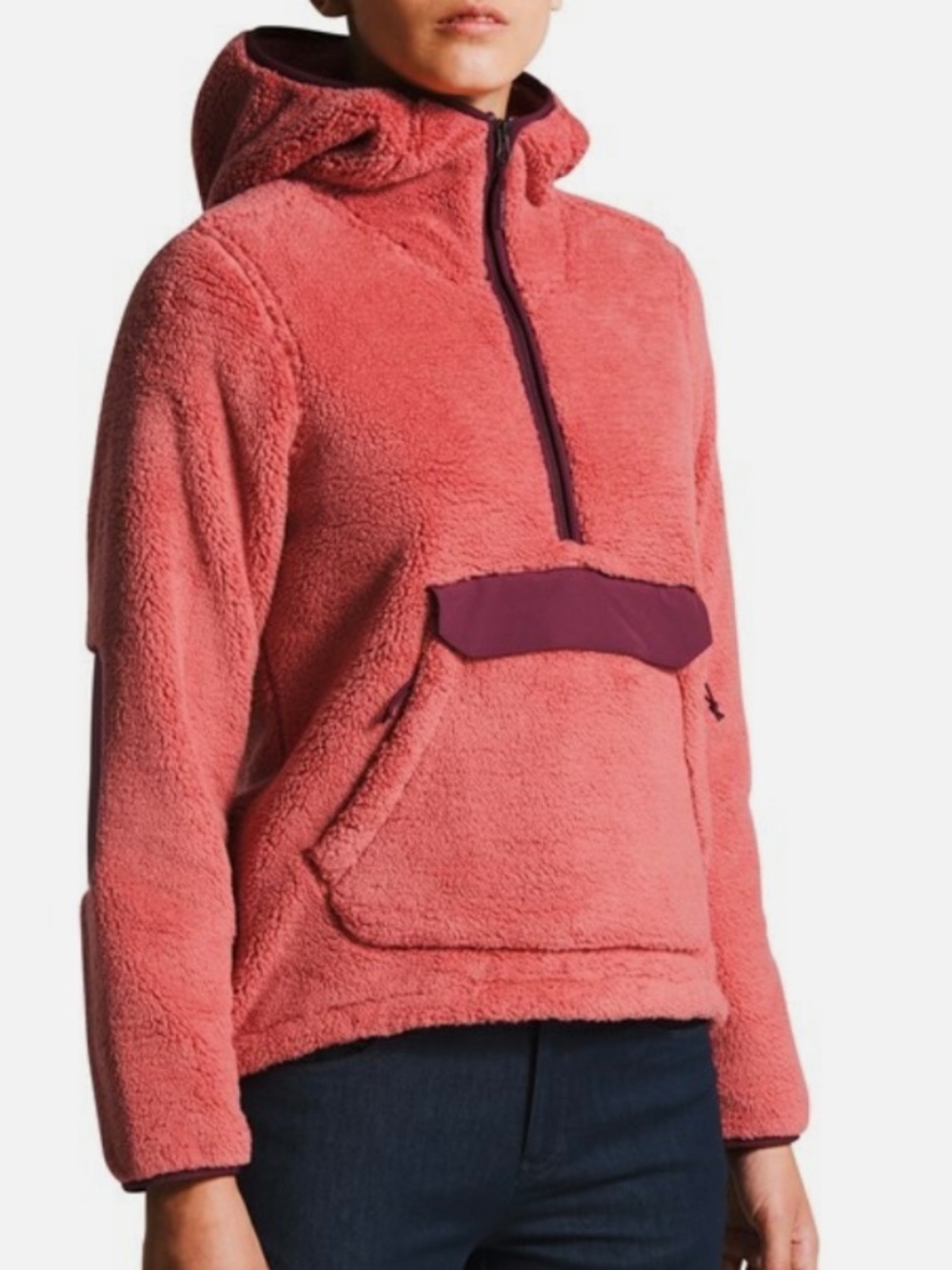 The North Face Campshire fleece quarter zip hoodie - Picture 2 of 4